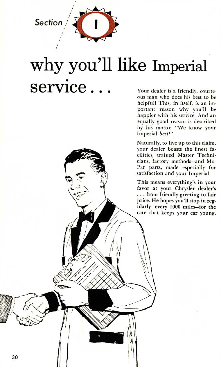 1958 Chrysler Imperial Owners Manual Page 8